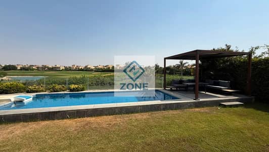 فيلا للبيع في مدينتي نموذج V تشطيب سوبر لوكس بحمام سباحة فيو الجولف والبحيرات