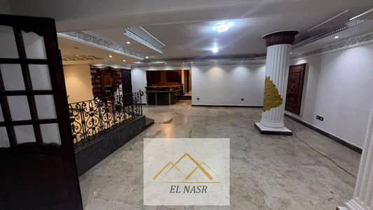 High-end 320 sqm apartment for rent in Nasr City (6th District), located between Makram Ebeid and Hassan El-Ma'moun.