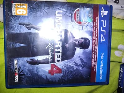 Uncharted 4 A Thief's End CD Used
