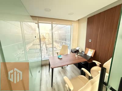 Administrative office on North 90th Street directly finished and ready for reception in the heart of Fifth Settlement, New Cairo