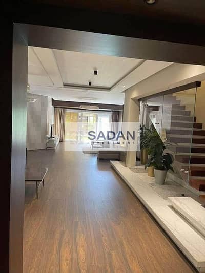 3-story villa for sale with the largest cash discount and immediate delivery; located in the Al-Bio Casa compound in Madinaty/El Shorouk City.