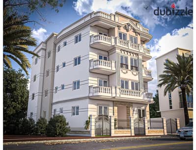 Double face apartment on Ismailia Road and on Garden of the distinguished neighborhood, Badr