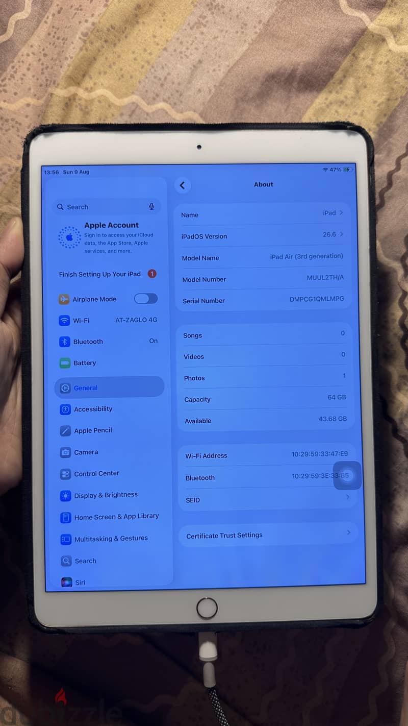 Ipad air 3 64GB 3
