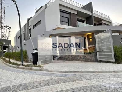 3-story villa with the largest garden—offered with a 7-million discount—located opposite the AUC in the El Patio Town (La Vista) compound.