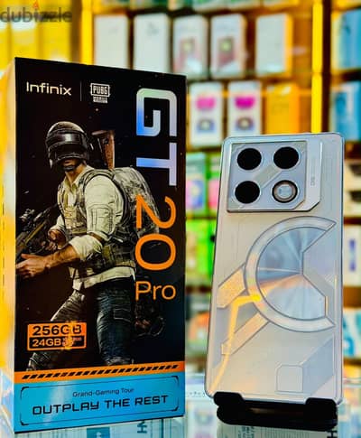 Infinix gt 20 pro 12/256 بالكرتونه والشاحن الاصلي خالص ضريبة
