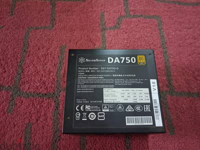 SilverStone 750w 80+ Gold Full Modular باور سابلاي