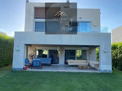 فيلا صف اول علي البحر Twinhouse بفيو بحري + private pool متشطبه بالكامل في اميز لوكيش في الساحل الشمالي بالقرب من مراسي سيدي عبد الرحمن
