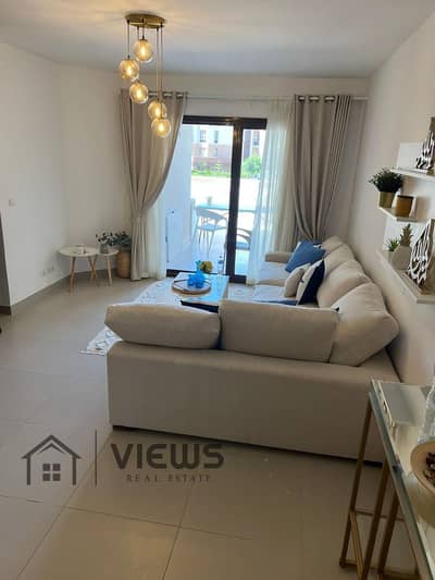 Chalet 110M facing north marina and pool view Marassi
