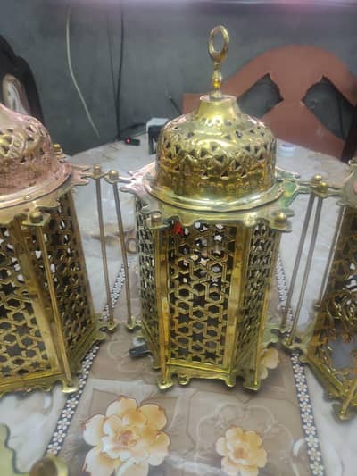 فانوس نحاس احمر  وزن4كيلو