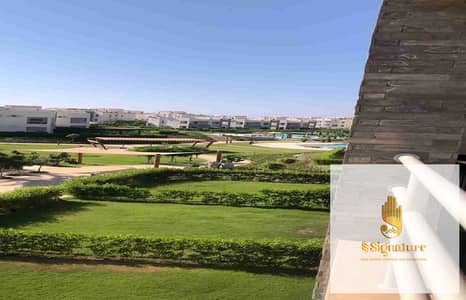 For sale and immediate occupancy: a chalet in Amwaj Sidi Abdel Rahman Phase 1 sold furnished with appliances and air conditioning