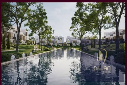 townhouse villa for sale , "completely finished" | in a compound with full services and facilities | Scenes | New Cairo | Tatweer