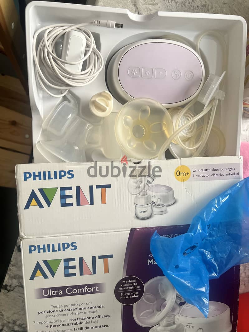 AVENT BREAST PUMP NATURAL SINGLE ELECTRIC 1