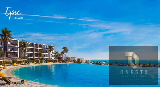 Furnished chalet in Dose, North Coast, with a sea view, 30% discount and the possibility of installments over 10 years
