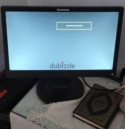شاشه كمبيوتر لينوفو ١٩ متاحه تحويلها شاشه تلفزيون