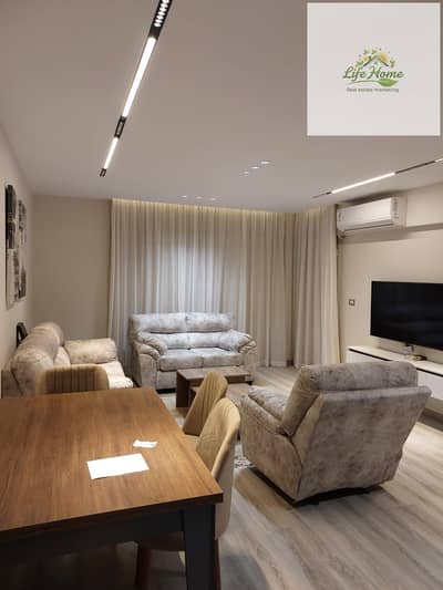 Furnished apartment for rent in Al-Rehab with two bedrooms near the Eastern Market