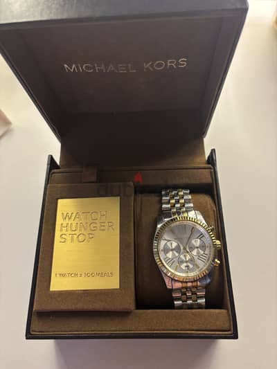 Original Michael Kors Two-Tone Watch – Gold & Silver
