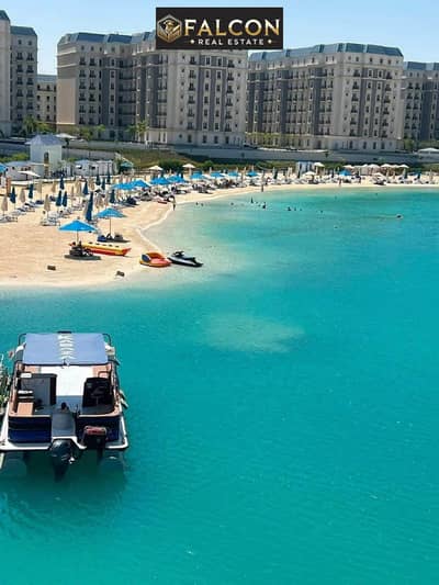 prime Apartment for sale steps from alamein lake Fully Finished in the Latin district New Alamein North Coast