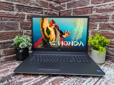 Dell Precision 7760 كور i7 جيل 11 فئة H بكارت RTX A4000 فعلي 8 جيجا