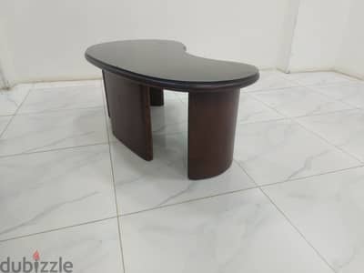 New brown table