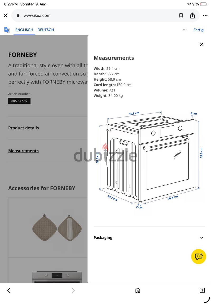 Ikea Forneby Oven Microwave 4