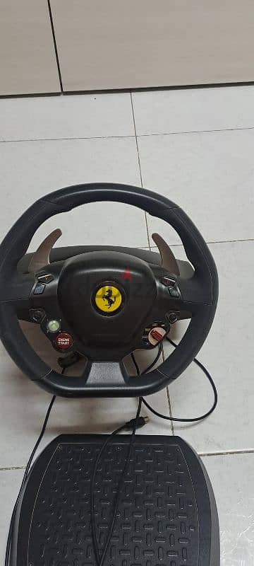 xbox steering wheel and pedal 1