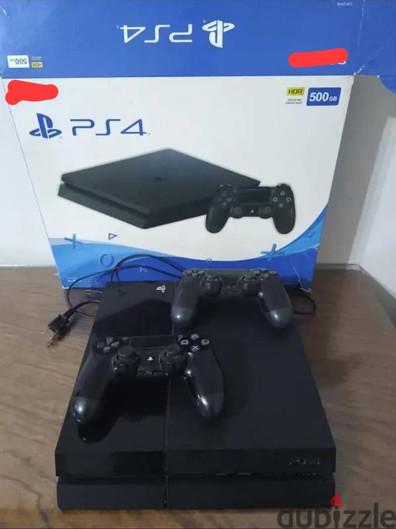 PlayStation 4 500GB + 2 Controllers 1