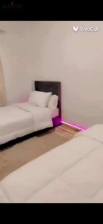 Furnished apartment for rent in Rodeo Zayed compound, ground floor with private garden, fully air-conditioned
