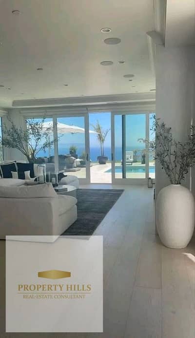 فيلا كورنر باقل مقدم وتقسيط علي اطول سنين متشطبه بالكامل في اميز وارقي   الساحلsea view