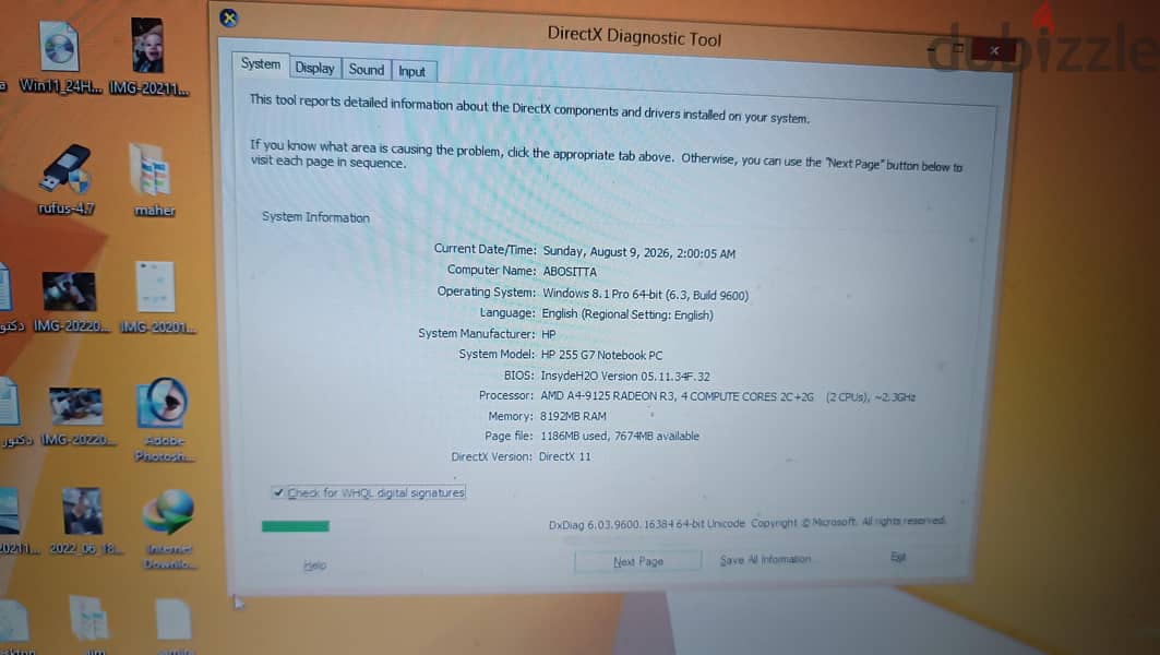 laptop HP 3