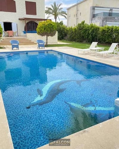 Chalet fully finished sea view for sale in Cali Coast North Coast near the road and Sidi Hanish Cali Coast