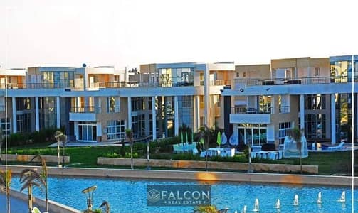 For sale: Two-bedroom ground-floor chalet with garden (panoramic sea and lagoon view, 10-year payment plan available) in Marseilia Beach, Ras El Hekma For sale: Two-bedroom ground-floor chalet with garden (panoramic sea and lagoon view, 10-year payment plan available) in Marseilia Beach, Ras El Hekma