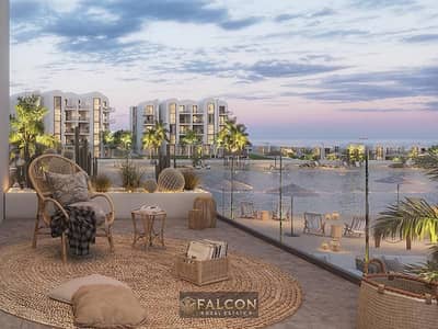 Fully finished chalet for immediate occupancy on the marina in Ras El Hekma - North Coast, in Salt Marina, developed by Misr Development.