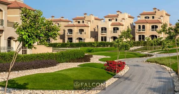 فيلا للبيع بمقدم 10% (( تاون هاوس / استلام فوري / تشطيب كامل )) فـ قلب العاصمة الادارية بالتقسيط على 8 سنين
