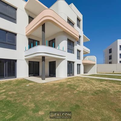شاليه 200 متر من البحر + لاجون فيو 184م تشطيب Luxury للبيع في جون سوديك الساحل الشمالي راس الحكمة بجوار دايركشن وايت June Sodic North Coast