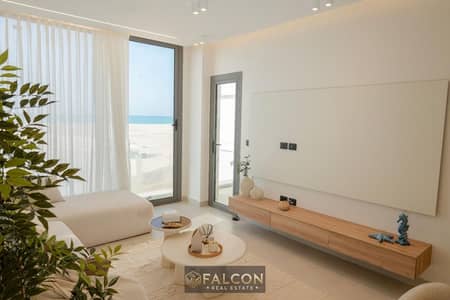 Ready To Move Sea View + Luxury Finishing Chalet 95m Totaly Bahry For Sale In Marcilia Beach North Coast Ras ElHekma Next To Hacienda