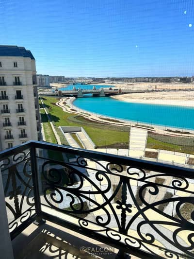 Ready To Move Bahry 100% Lagoon View Apartment 134m For Sale In Latin Alamein North Coast Before Marina 7 & Marassi