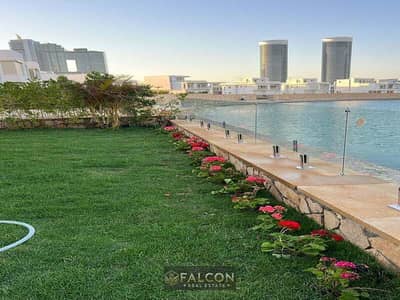 Villa First Row Lagoon + Premium Location Minutes From Alamein Sea  For Sale In Mazarine North Coast Alamein Minutes From Marassi & Marina