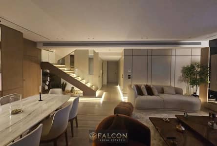 Ready To Move Luxury Finish Villa 265m Bahry 100% For Sale In Taj City New Cairo Next To Gardenia Minutes To Sheraton
