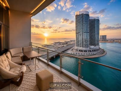 Direct Sea & Lagoon View 360 Fully Finished  140m With ACs For Sale In Alamein Towers North Coast Before Marina 7 & Marassi With Installments