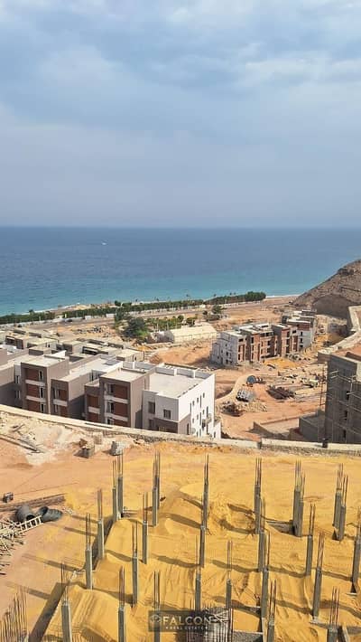 RTM Sea View From High Elevation + Cash Discount 25%  - On Sea Direction Chalet 95m For Sale In  El Sokhna Minutes From Porto And La Vista