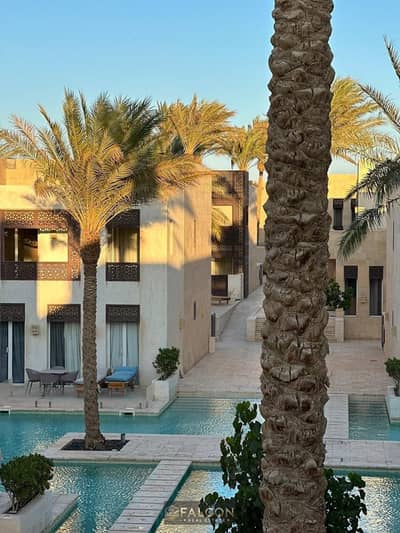Receive a fully finished villa, first row, open view, 3 bedrooms, Makadi Heights, Red Sea - near Soma Bay