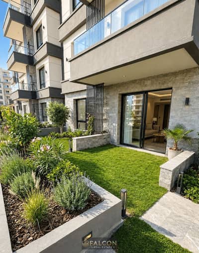 Apartment for sale in the New Administrative Capital (ground floor + garden, 70 sq m) with installments over 10 years and a down payment of 990,000 EG