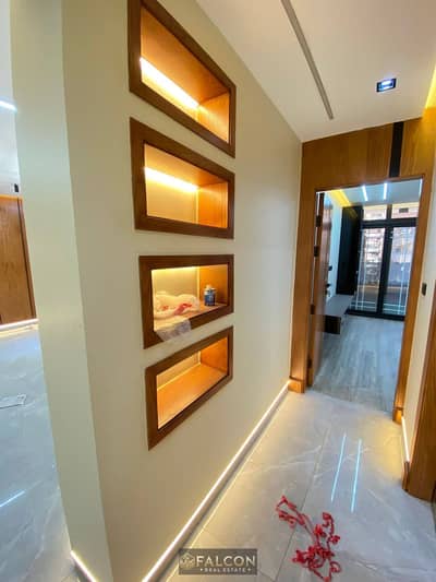 150m² apartment (finished) with a view of the largest garden in Al Maqsad R3 compound, next to De Joya compound in the New Administrative Capital