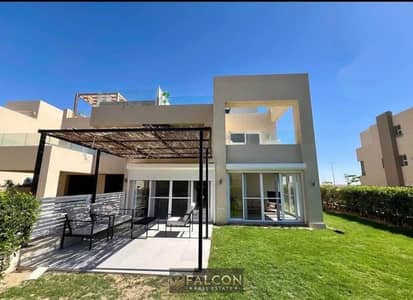 Villa 240m (5 rooms - sea view) Marsa Bagoush Sidi Heneish (ground floor - first floor - roof) near Silversands Ora and Hacienda Palm Hills