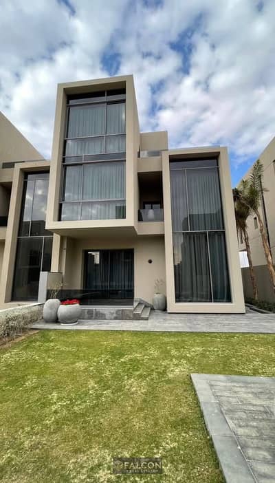 Standalone villa at the lowest price (516 m² - 3 floors), fully finished, in Saada Compound, New Cairo, next to Creek Town