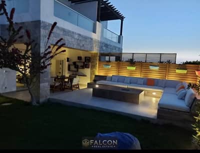 فيلا علي البحر ( 380م - 4 غرف ) سوما باي قسط 8س - soma bay