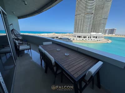 down payment of 690,000 receive an immediate fully finished apartment in Mazarine, El Alamein City minutes from the Latin Quarter and El Alamein tower