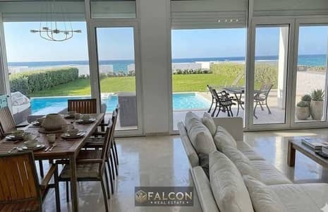 استلم شاليه ( 120م - Ultra Super Lux ) في هاسيندا بالم هيلز راس الحكمه Sea view - بجوار june sodic , cali Coast , Mountain view North coast