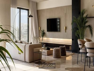 For sale, a fully finished townhouse with a down payment of 1 million in New Cairo, La Vista El Patio Compound