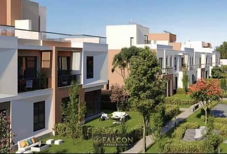 For sale, a villa at the lowest price, in a prime location, with a down payment of 3.9 million, in the Carmel Sodic Sheikh Zayed Compound.